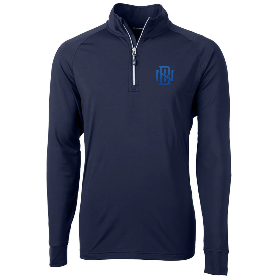 BIN - Cutter & Buch Adapt Eco Knit Stretch Recycled Mens Quarter Zip Pullover